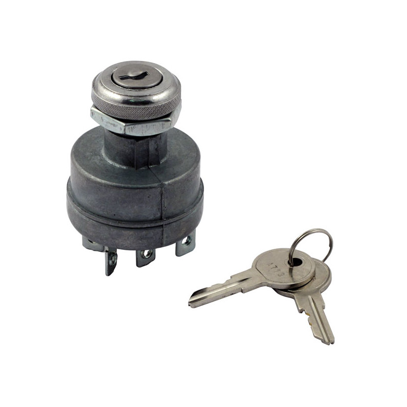 Standard Co., ignition switch off/on+lights/on/start Universal for all electric start models with magneto ignition systems