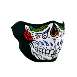 ZANheadgear Masca Semifacială neopren schelet moarte