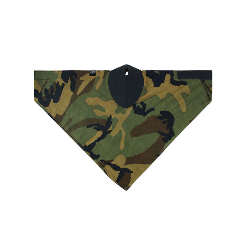 ZANheadgear Neodanna maska woodland camo