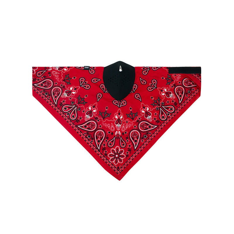 ZANheadgear Neodanna mask red paisley One size fits most