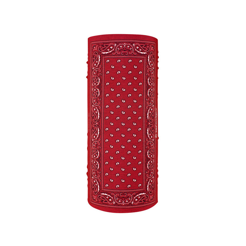 ZANheadgear Motley Tube polyester red paisley One size fits most