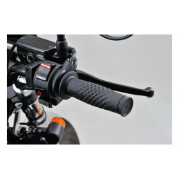Daytona, Grippy Grip handlebar grip set. Waffle 74-22 H-D (excl. Street)