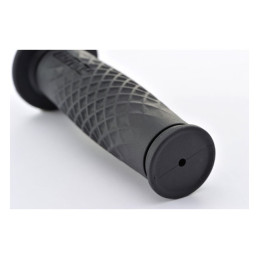 Daytona, Grippy Grip handlebar grip set. Waffle 74-22 H-D (excl. Street)