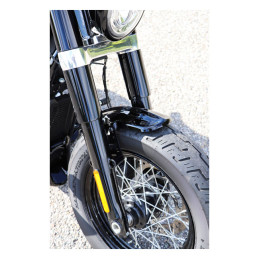 Cult-Werk, błotnik przedni Old School. Połysk czarny M8 Softail: 18-21 FLSL Slim (tylko dla modelu i rocznika)