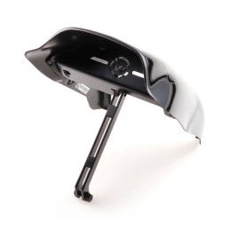 Cult-Werk, headlamp mask kit Custom. Gloss black Indian: 18-22 Scout Bobber