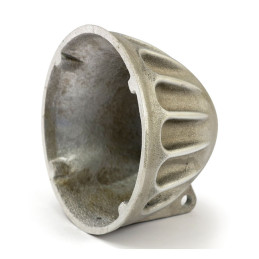 EMD, Vitamin C 5-3/4" headlamp housing. Semi-polished 