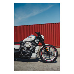 Cult-Werk, headlamp mask NRS Style. Matte black 22-24 RH975 Nightster 23-24 RH975S Nightster Special