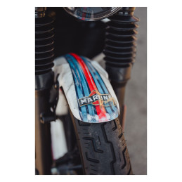 Cult-Werk, front fender Old School. Matte black 22-23 Nightster RH950