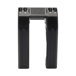 Kodlin, Fast Back risers 6" Black 2008-up Softail with OEM digital speedometer