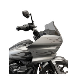 Kodlin, Fast Back risers 6" Black 2008-up Softail with OEM digital speedometer