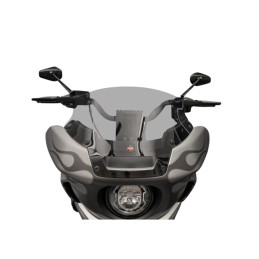 Kodlin, Fast Back risers 6" Black 2008-up Softail with OEM digital speedometer