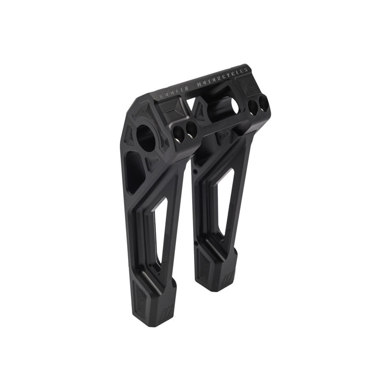 Kodlin, Podwyżki Fast Back 8" Czarny 2008-up Softail z oryginalnym cyfrowym licznikiem prędkości OEM