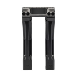 Kodlin, Podwyżki Fast Back 8" Czarny 2008-up Softail z oryginalnym cyfrowym licznikiem prędkości OEM