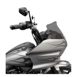 Kodlin, Podwyżki Fast Back 8" Czarny 2008-up Softail z oryginalnym cyfrowym licznikiem prędkości OEM