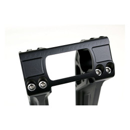 Riser Fast Back 10" negru pentru Softail 2008-prezent