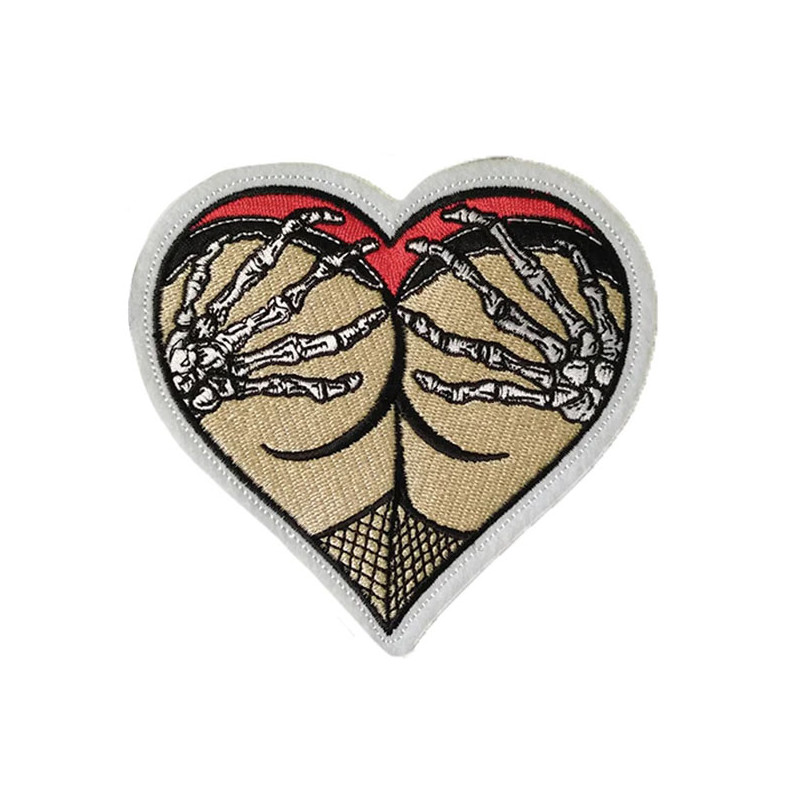 Lethal Threat Grab of death patch approximately 11 x 16 cm / 4.25 x 575 inch