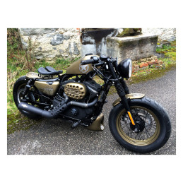 Błyskawiczny przód Kot-Werk, zderzak w stylu old school. Błyszczący czarny 10-15 XL1200X Forty Eight (tylko dla modelu i rocznik