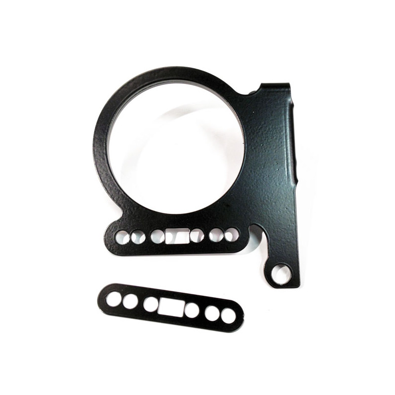 Cult-Werk, speedo bracket XL1200X. Black 10-22 XL1200X Sportster Forty-Eight (NU)