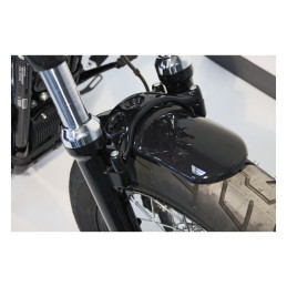 Cult-Werk, Bobber front fender. Gloss black 10-15 XL1200X Forty Eight (NU)