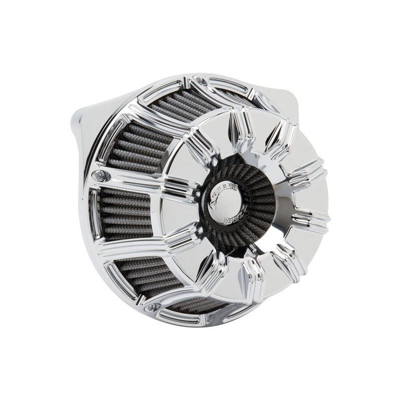 Arlen Ness, inverted air cleaner kit 10-Gauge. Chrome 91-22 XL (excl. XR1200)
