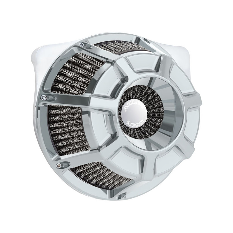 Arlen Ness, inverted air cleaner kit Beveled. Chrome 91-22 XL (excl. XR1200) (NU)