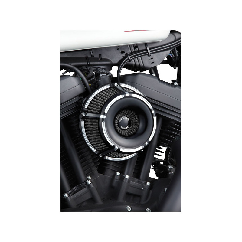 Arlen Ness, inverted air cleaner kit Slot Track. Black CC 91-22 XL (excl. XR1200) (NU)