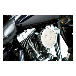 Arlen Ness, Stage 1 Derby Sucker air cleaner kit. Chrome 92-99 Evo B.T. with CV carb (NU)