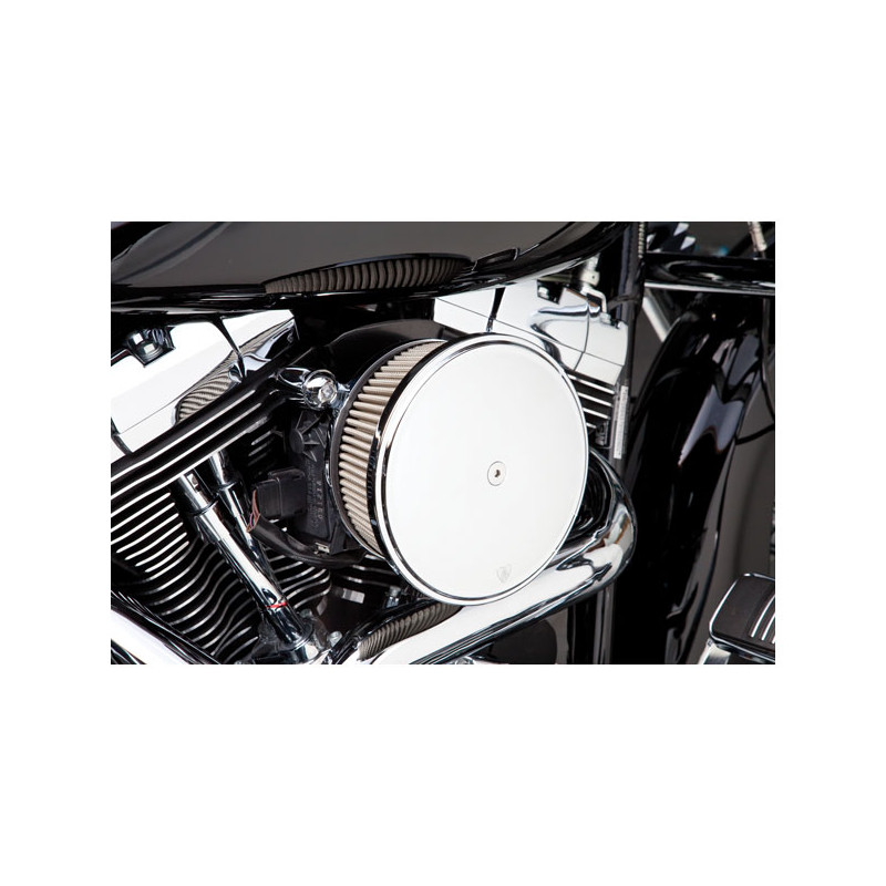 Arlen Ness, Stage 2 Big Sucker air cleaner kit. Steel cover 01-15 Softail 99-17 Dyna (excl. 2017 FXDLS) 02-07 FLT/Touring (NU)
