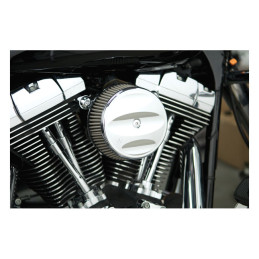 Arlen Ness, Stage 1 Billet Sucker air cleaner kit. Chrome 88-22 XL (excl. XR1200)