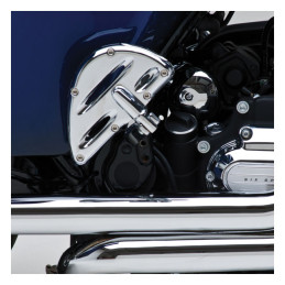 Arlen Ness, Deep Cut passenger floorboards. Chrome 83-24 FLT/Touring 09-24 Trikes. (with passenger floorboard brackets)