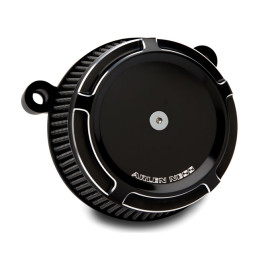 Arlen Ness, Stage 1 Big Sucker air cleaner kit. Bev. Black 99-01 FLT(NU) with Magneti Marelli fuel injection