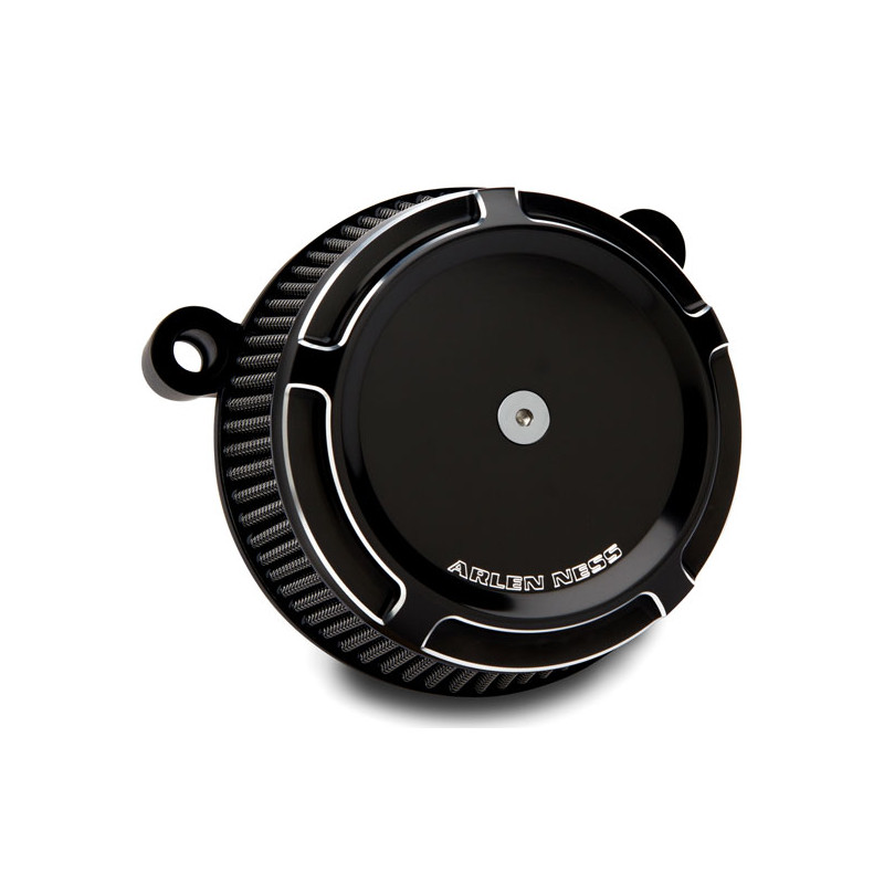 Arlen Ness, Stage 1 Big Sucker air cleaner kit. Bev. Black 99-01 FLT(NU) with Magneti Marelli fuel injection