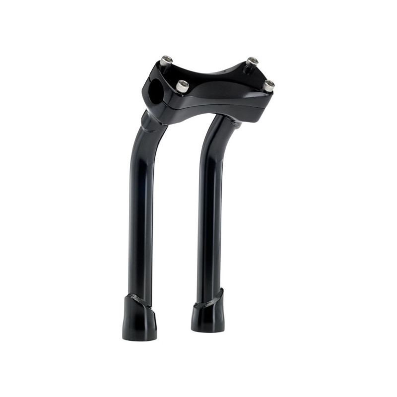 Podwyższenia kierownicy Biltwell Murdock o wygięciu do tyłu 10" czarne