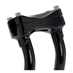 Podwyższenia kierownicy Biltwell Murdock o wygięciu do tyłu 10" czarne