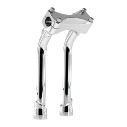 Biltwell elevadores Murdock 10" cromo