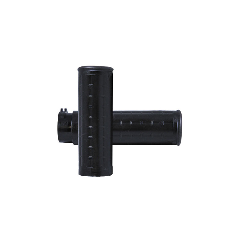 Avon Old School Waffle grips, black 96-22 H-D with dual throttle cables (excl. Street) (NU)