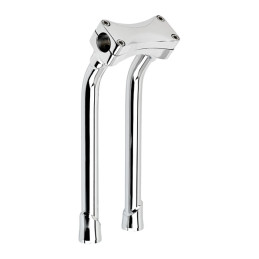 Biltwell, Murdock pullback O/S risers 12" chrome 
