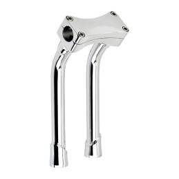 Biltwell, Murdock pullback O/S risers 10" chrome 