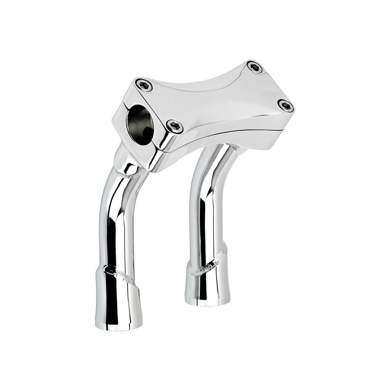 Biltwell, Murdock pullback O/S risers 6" chrome 