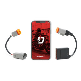 Dynojet, Power Vision 4 module 01-13 H-D 08-17 V-Rod. Fits J1850 ECU with 4-pin diagnostic port (NU). 2007 2008 2009 2010FLHR Ro