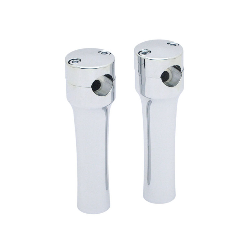 Podwyżki kierownicy 6 cali. Chromowane kierownice o średnicy 1 cala Covingtons