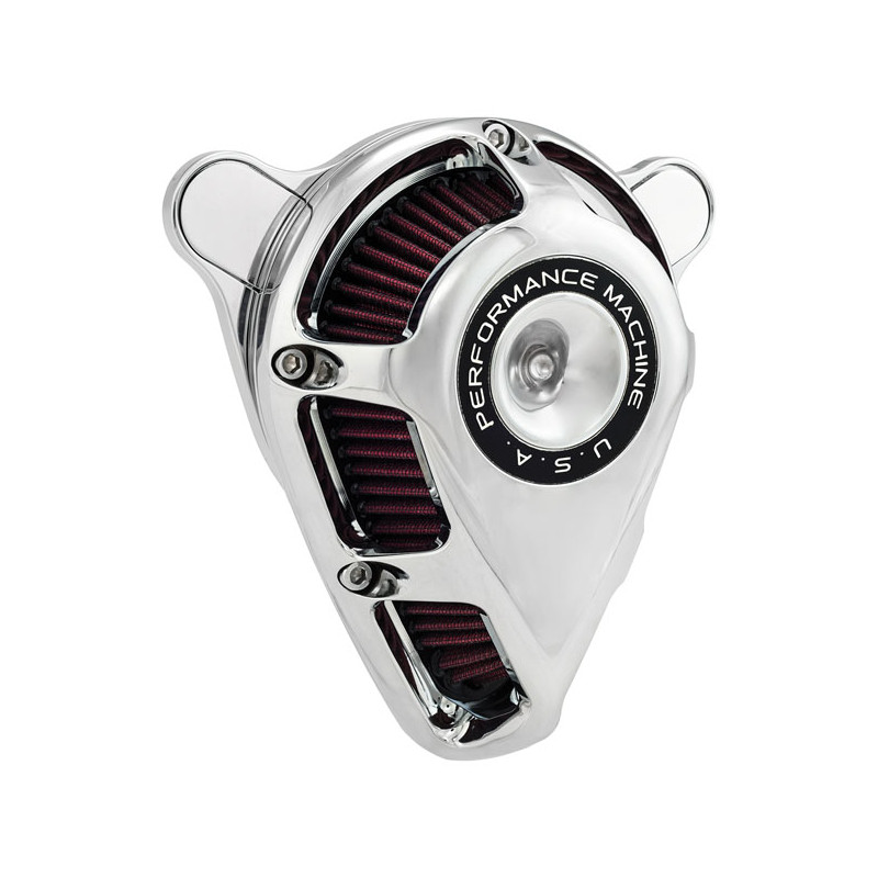 Zestaw filtrów powietrza PM Jet. Chromowany gaźnik CV: 93-06 B.T. Wtrysk Delphi: 04-17 Dyna (z wyłączeniem 2017 FXDLS) 01-15 Sof