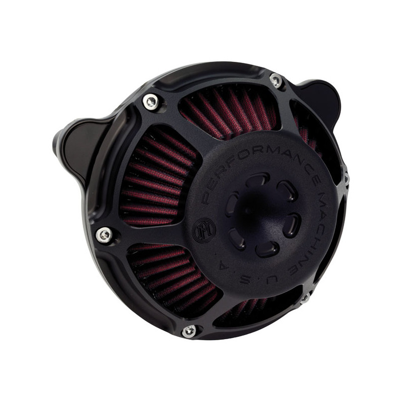 PM, MAX HP air cleaner kit. Black Ops CV carb: 93-06 all B.T. Delphi inj.: 01-15 Softail 04-17 Dyna (excl. 2017 FXDLS) 02-07 Tou
