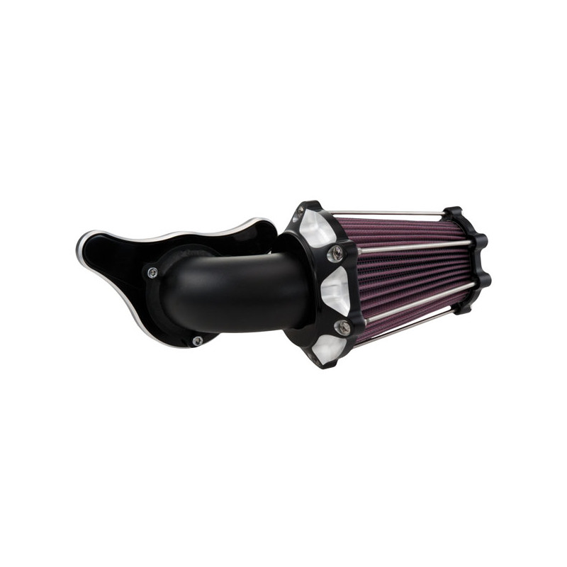 PM, FASTair intake, air cleaner kit. Black CC 16-17 Softail 2017 FXDLS 08-16 Touring without lower fairing Trike (excl. 14-16 Wa