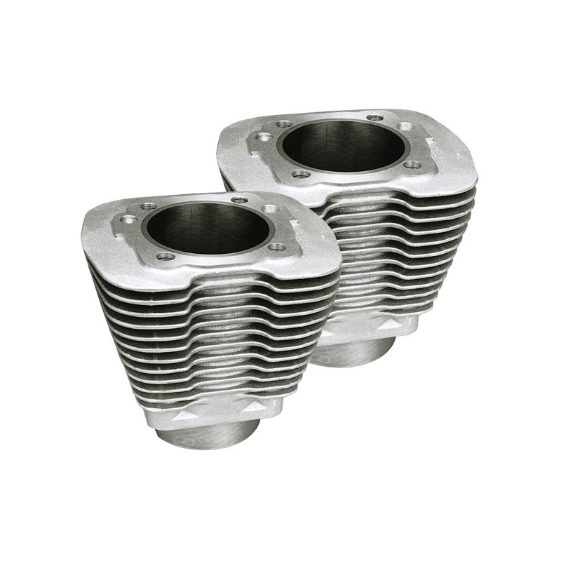 Zestaw cylindrów zastępczych S&S, 3-1/2" do silnika Evo. Srebrne, 84-99 Evo B.T. (tylko dla modelu i rocznika)