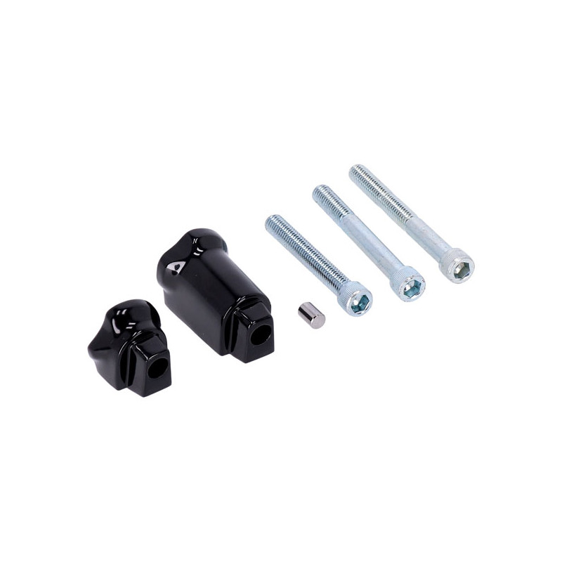 Support bracket set, passenger floorboard mounts 18-24 Softail (excl. FLDE FLHC FLHCS and FLSB)