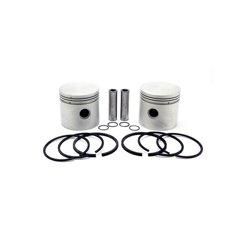 Zestaw tłoków płaskich 80" do wymiany. Standard 37-41 80" (1300cc) 3-7/16" średnica cylindra płaskich głowic (tylko dla modelu i