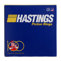 Hastings, 2-3/4" bore piston ring set. +.040" 50-73 45" (750cc) Flathead all 52-56 K 45" (750cc) and KH KHK 55" (900cc) Flathead