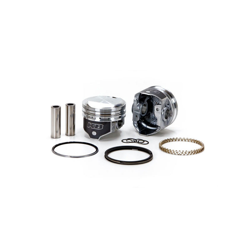 KB Performance, 1340cc Evo B.T. pop-up piston kit. STD 84-99 1340 Evo B.T. (NU)