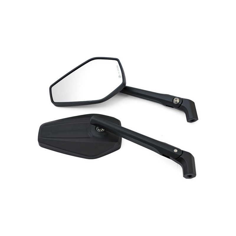 Zestaw luster Booster 2. Matowa czern